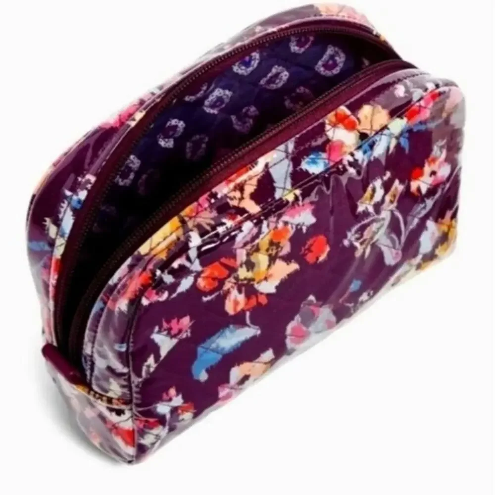 Vera Bradley Medium Cosmetic Bag, 7.75